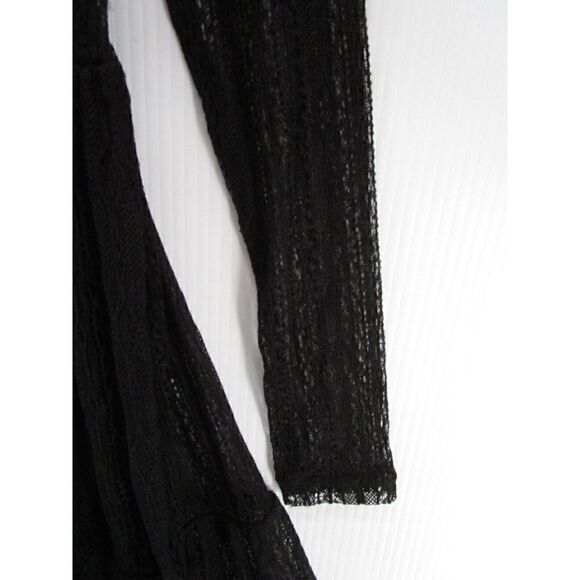 Lily Rose | Size Small Black Lace Fit‎ & Flare Babydoll Mini Dress - Picture 6 of 9